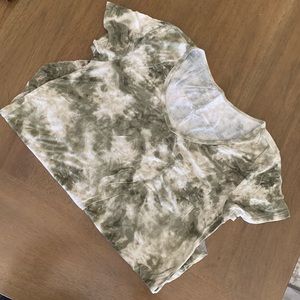 Green Tye Dye Hollister T-Shirt